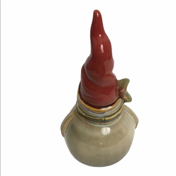 Christmas/Holiday Snowman ceramic bell figurine. - Picture 3 of 4